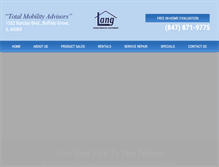 Tablet Screenshot of langhme.com